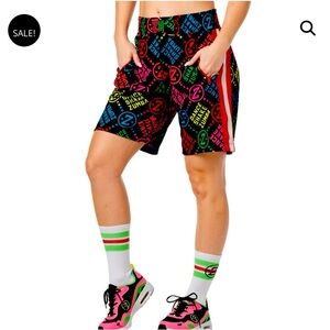 Zumba basketball shorts size small